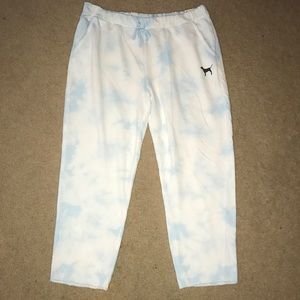 Victoria Secret Pink Cut Off Sweatpants